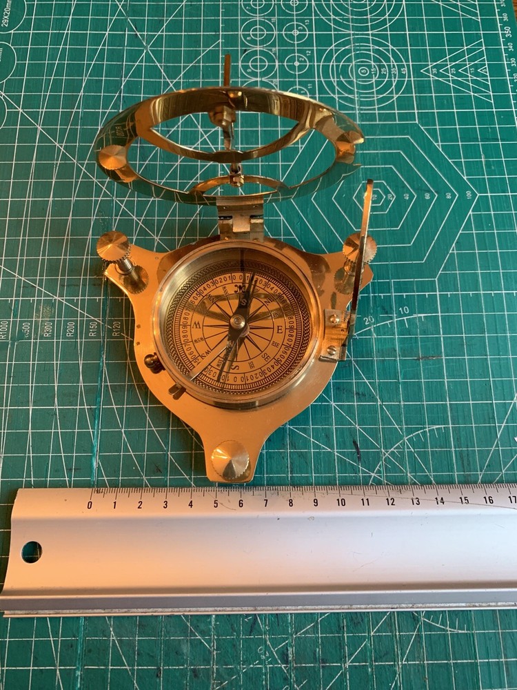 “West London” Brass Ships Compass