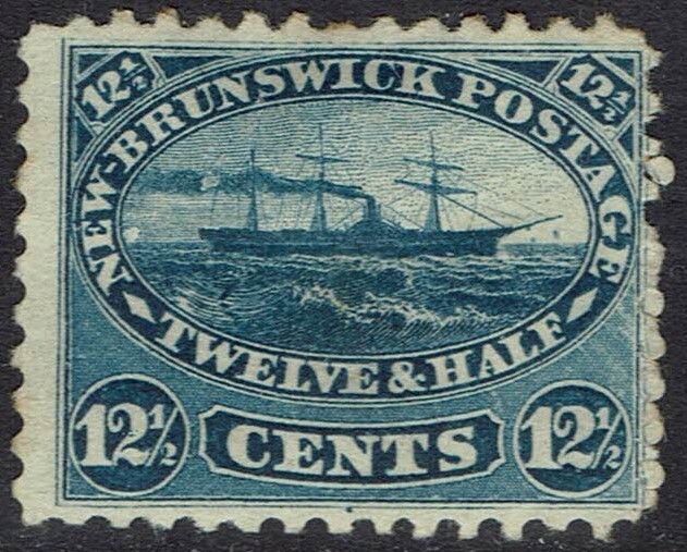 NEW BRUNSWICK 1860 SHIP 12½C