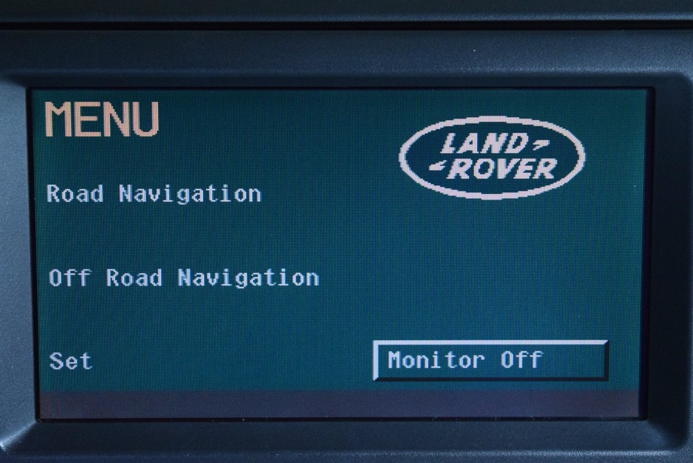 LAND RANGE ROVER GPS NAVIGATION SYSTEM COMPUTER 2002 2003 HSE YIB000110