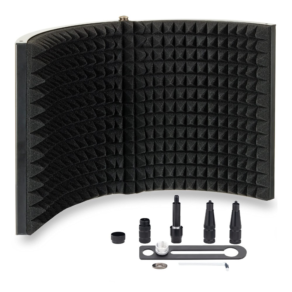 Isolation Shield - Microphone Reflection Filter for Recording - Mic Studio Eq...