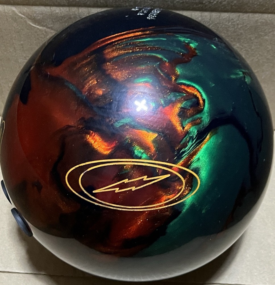 Storm Absolute 15 lb Bowling ball Used Single Drill
