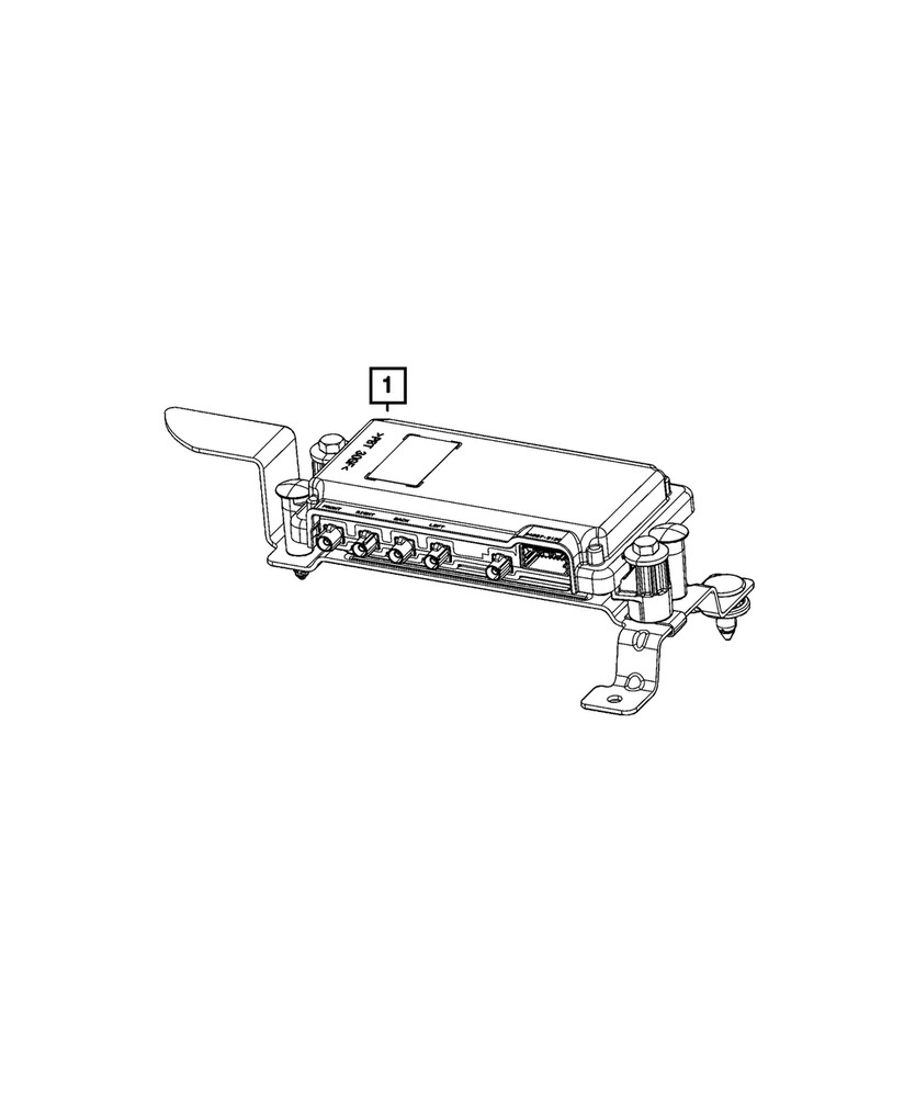 Genuine Mopar Surround Camera Processor Module 68451000AE