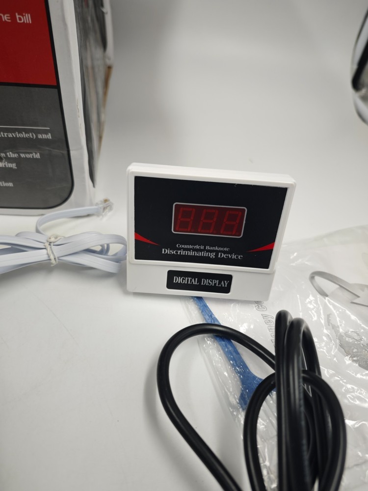 Money Counter Bill Counting Machine UV MG Detection LED Display