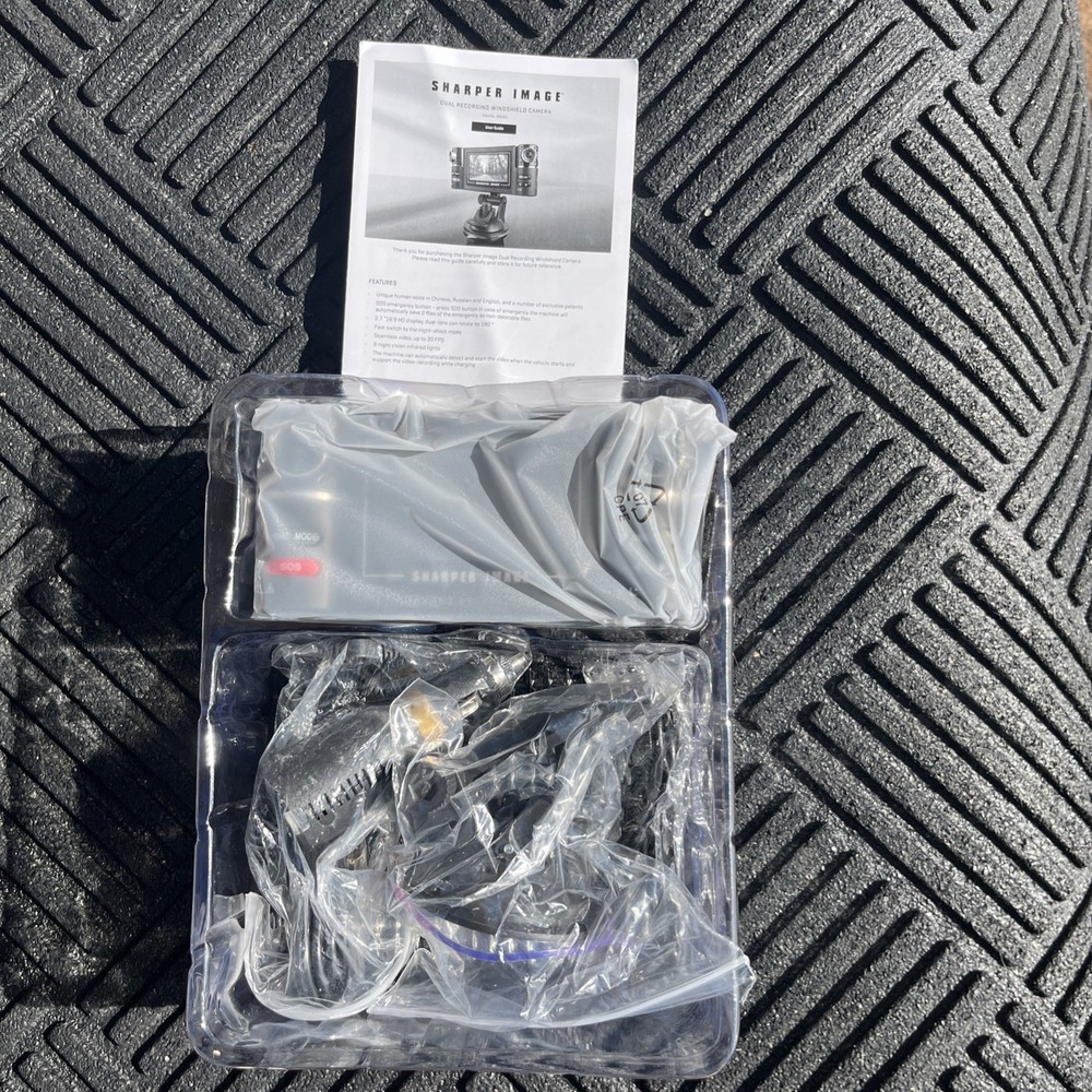 Sharper Image Dual Recording Windshield Camera