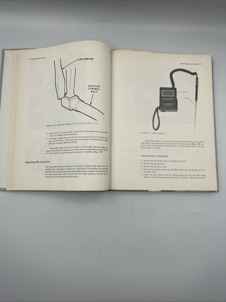 KENNETH BABB DIESEL ENGINE SERVICE BOOK HARDBOUND