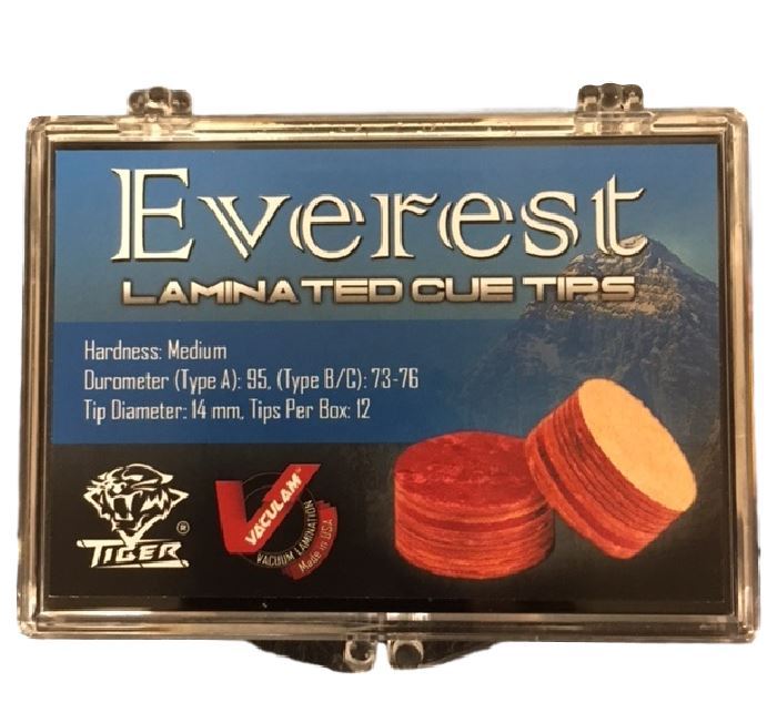 New GENUINE TIGER LAMINATED EVEREST TIP - 1 (ONE) Tip