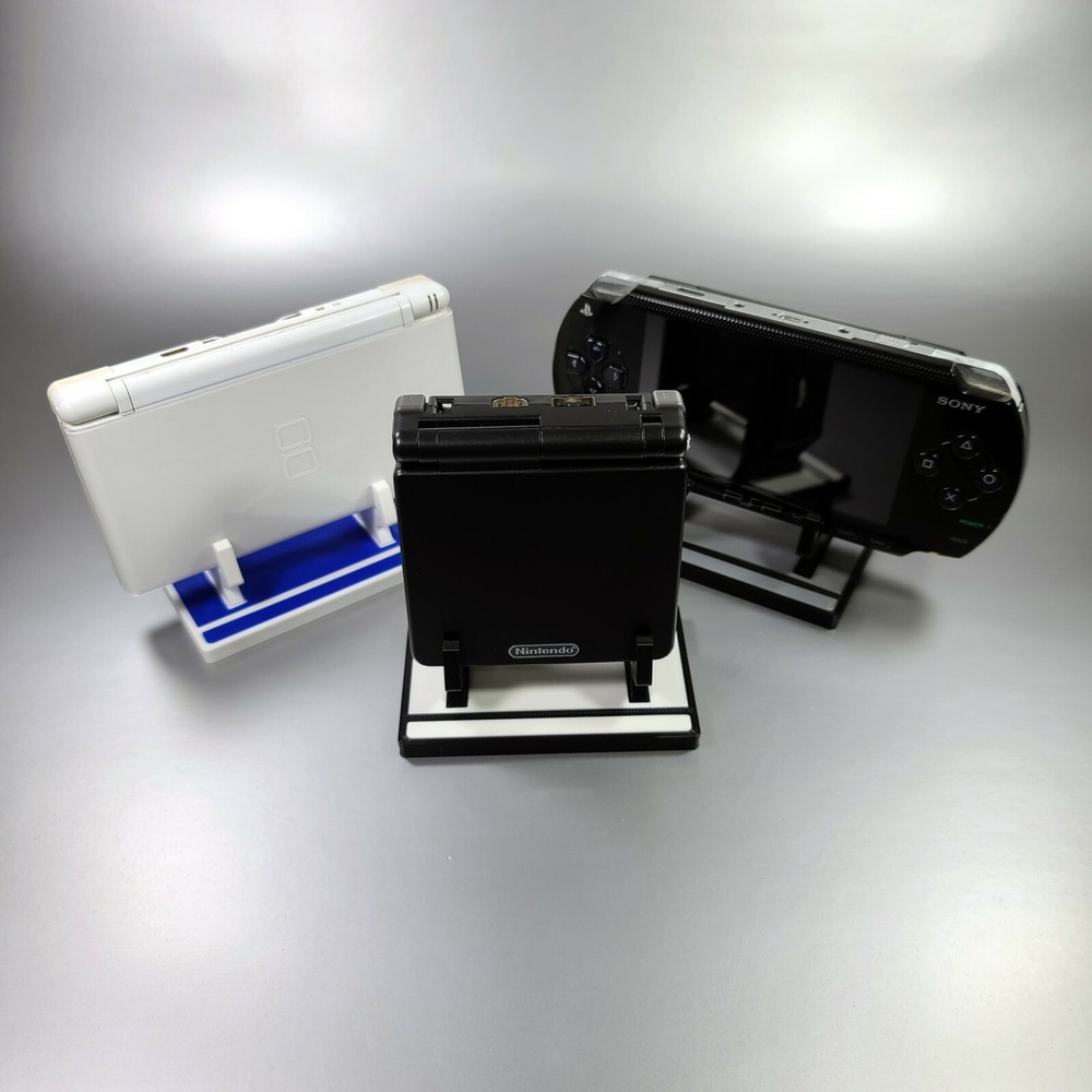 Custom Display Stand for GameBoy Advance SP Console 3D Printed Multi Colors