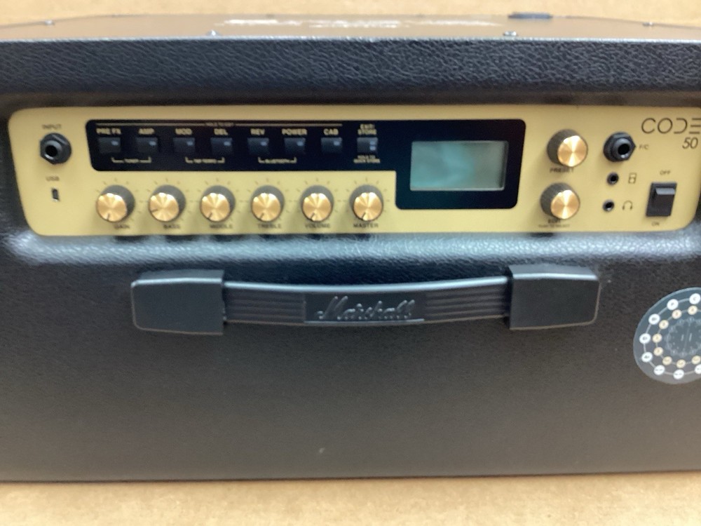 Marshall Code 50 50w 112 Digital Modeling Electric Guitar Amplifier Amp