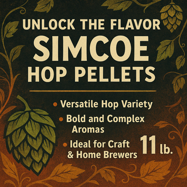 YCH Hops Simcoe Hop Pellets 11 lb