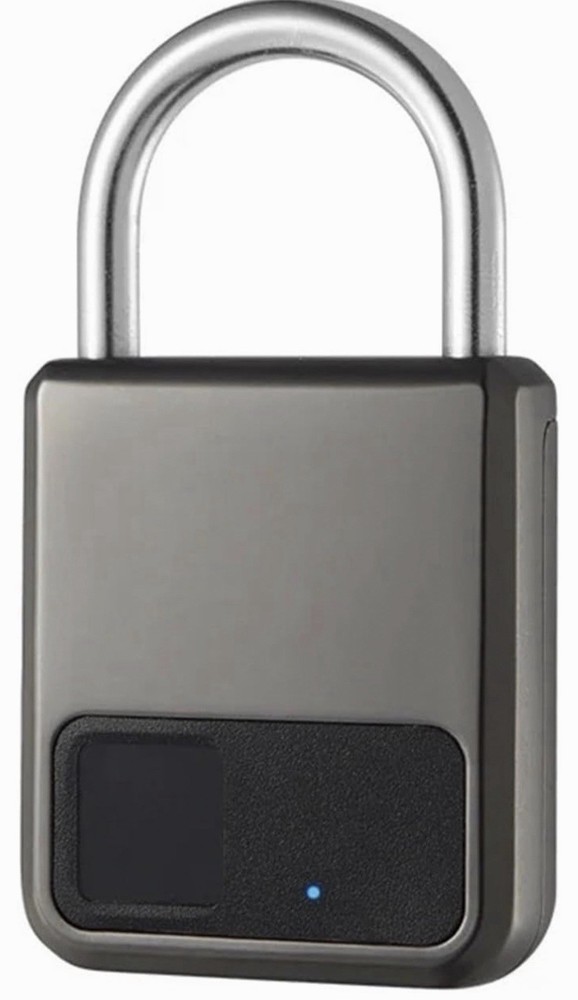 Smart Fingerprint Padlock, 20 Fingerprints, App Compatible, Security