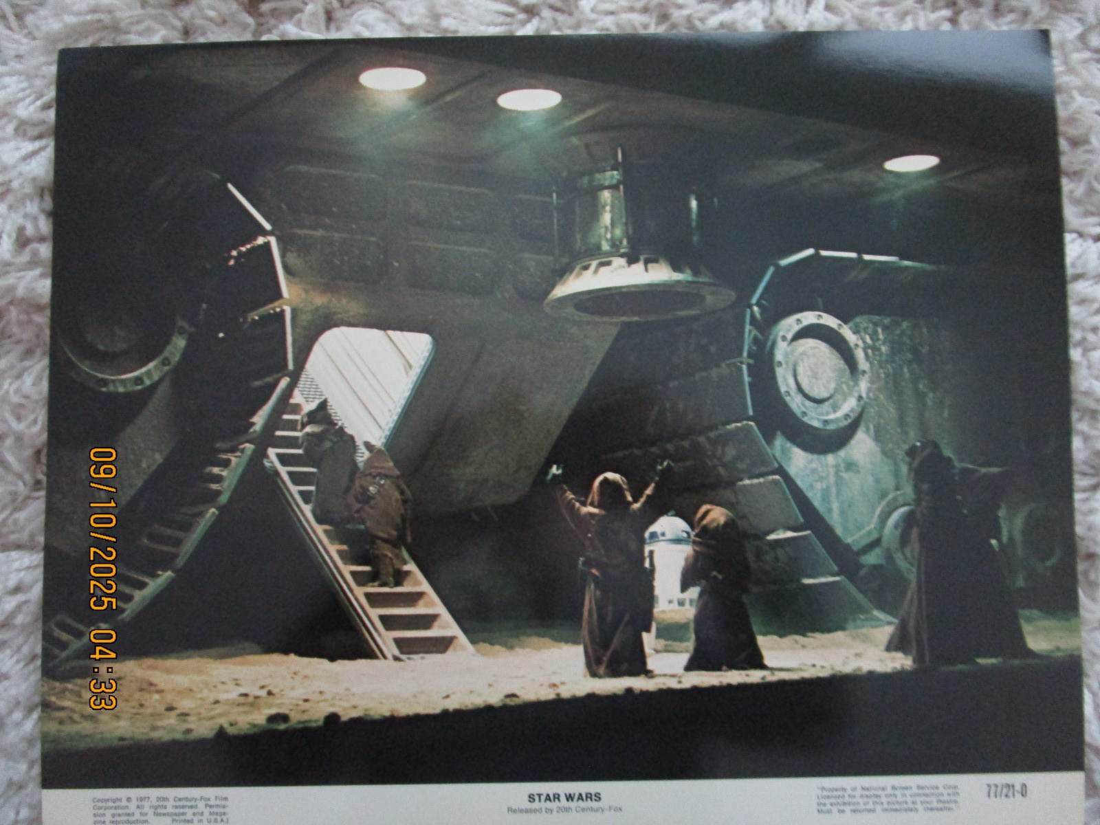 Vintage Original 1977 Star Wars Movie Lobby Card Set 77/21-0 Lot of 8 11x14
