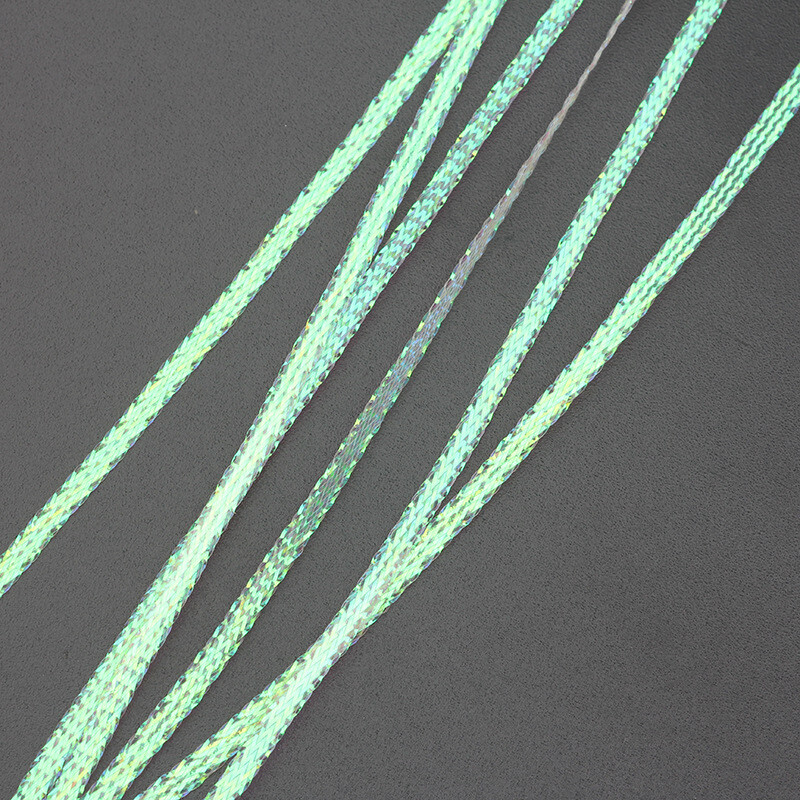 Long 8 M Lateral Scale 3mm width Crimped Flashabou Tinsel Fly Tying Materials