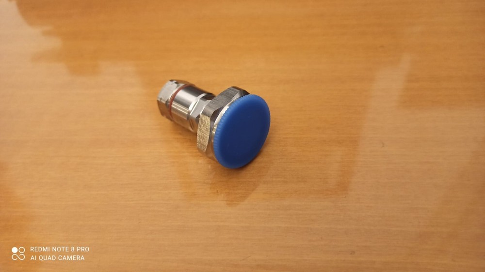 RF CONNECTOR  FOR CABLE 1/2” DIN 7/16 MALE