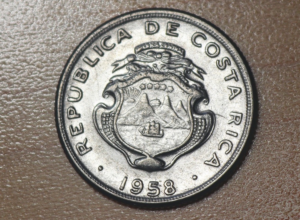 1958 Costa Rica 10 Centimos