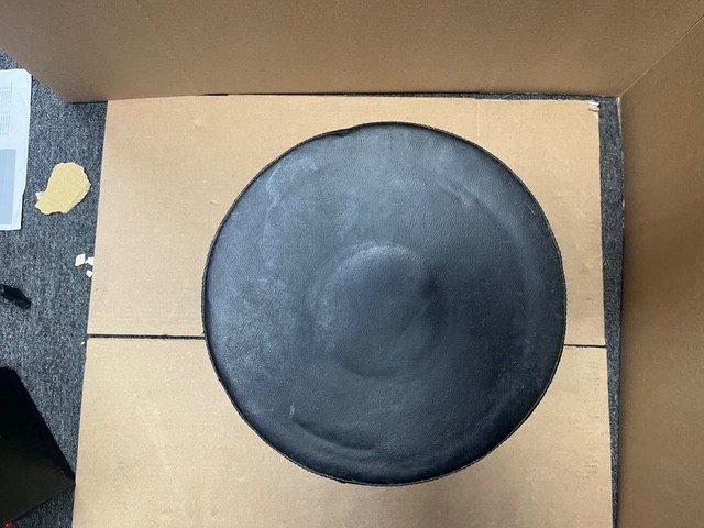 Unbranded Double Braced Drum Throne