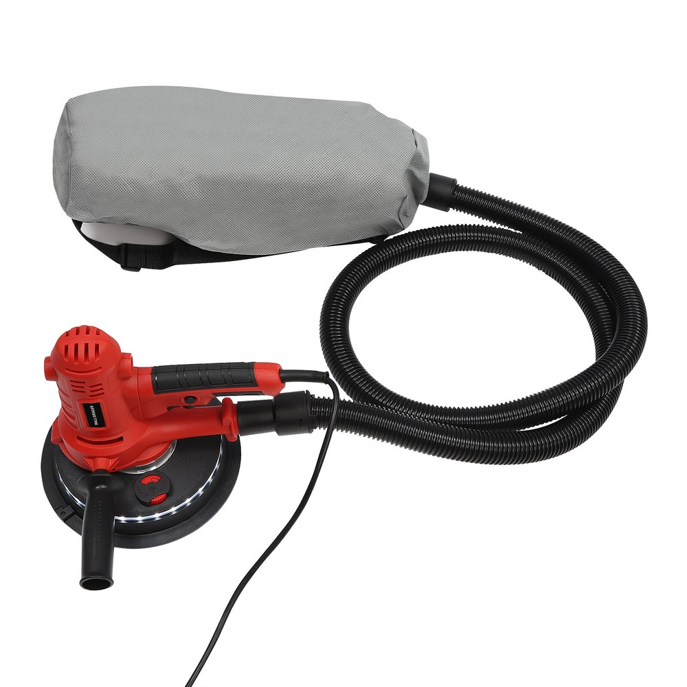 1200W Electric Drywall Sander Variable Speed Sanding Machine W/ LED Light Strip