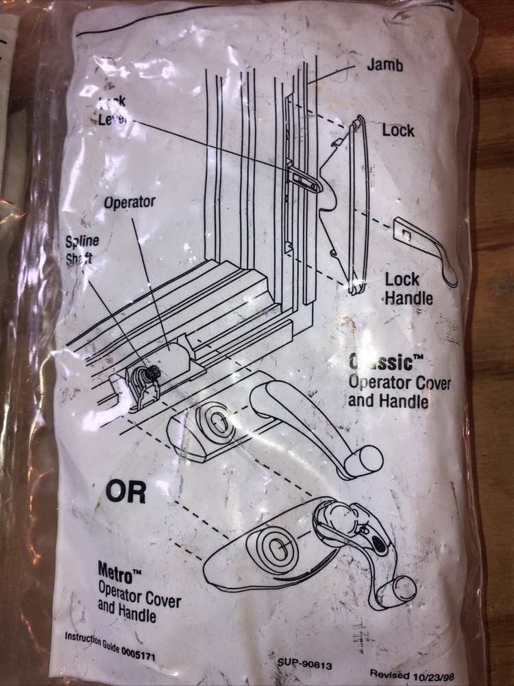 2 Andersen 1521027 Stone Hardware Pack Perma-Shield Improved/E-Z Awning Windows