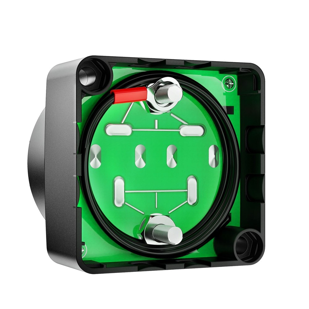 Smart Dual Battery Isolator 12V 140A Split Charge Relay Kit w/ Digital Voltmeter