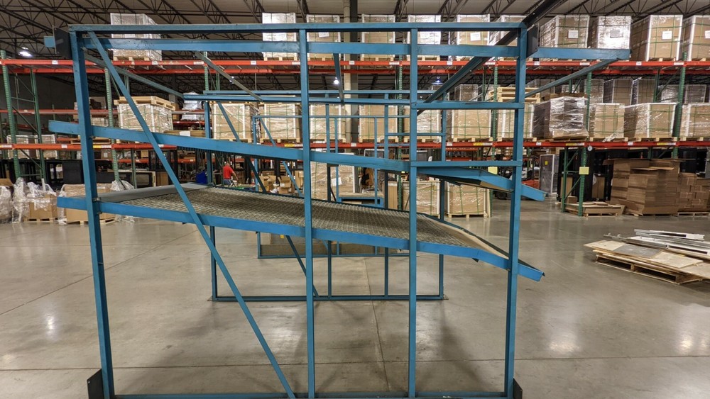 Gravity Flow Rack Starter Section- 72" Wide, 96" High, 108" Deep