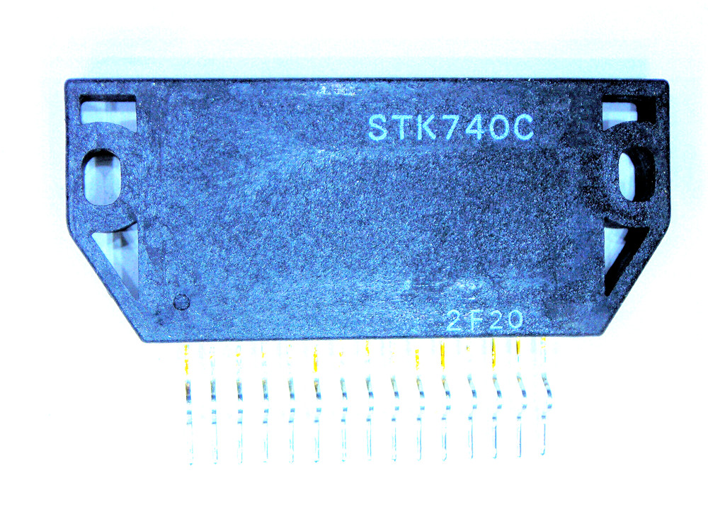 STK740C  "Original" SANYO  15P SIP IC  1  pc