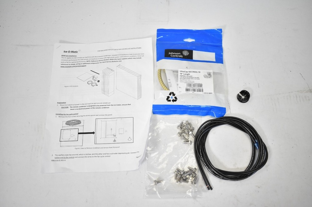 Johnson Controls Ice O Matic Hardware Set Kit For Remote Ice Machine w RCA