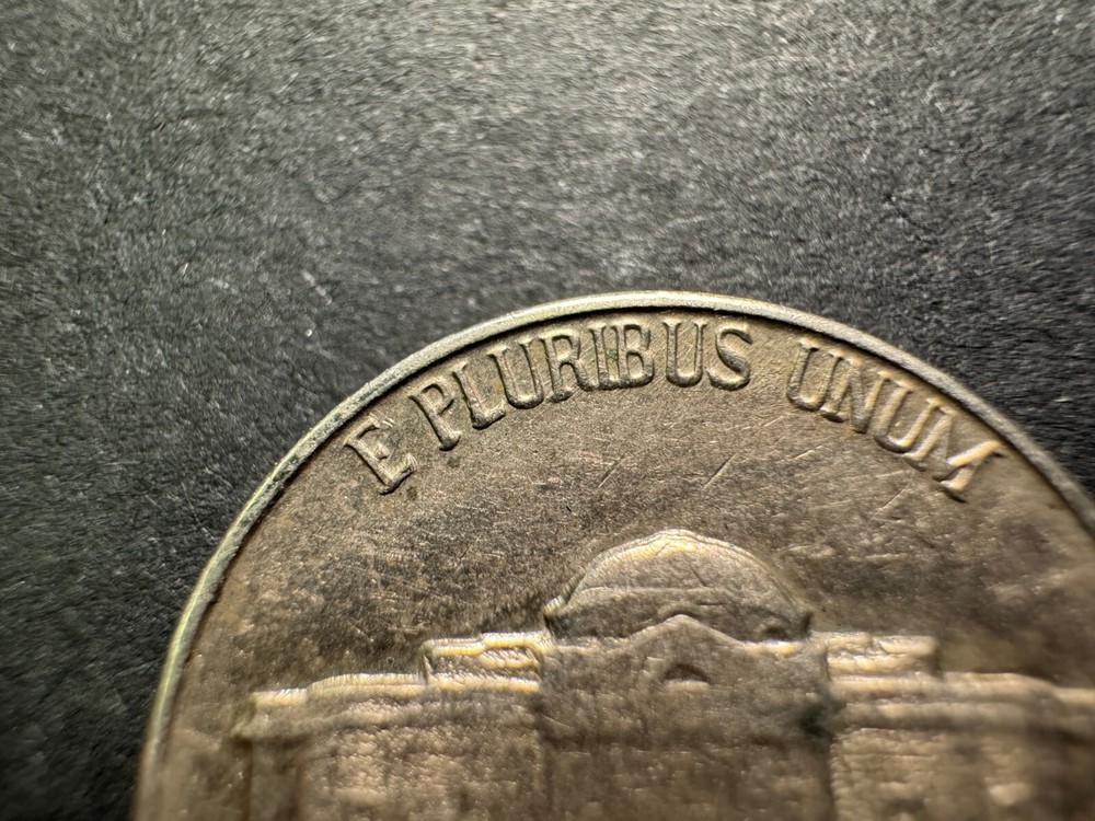 1966D Jefferson Nickel Error Coin - 3 BAR Error Coin