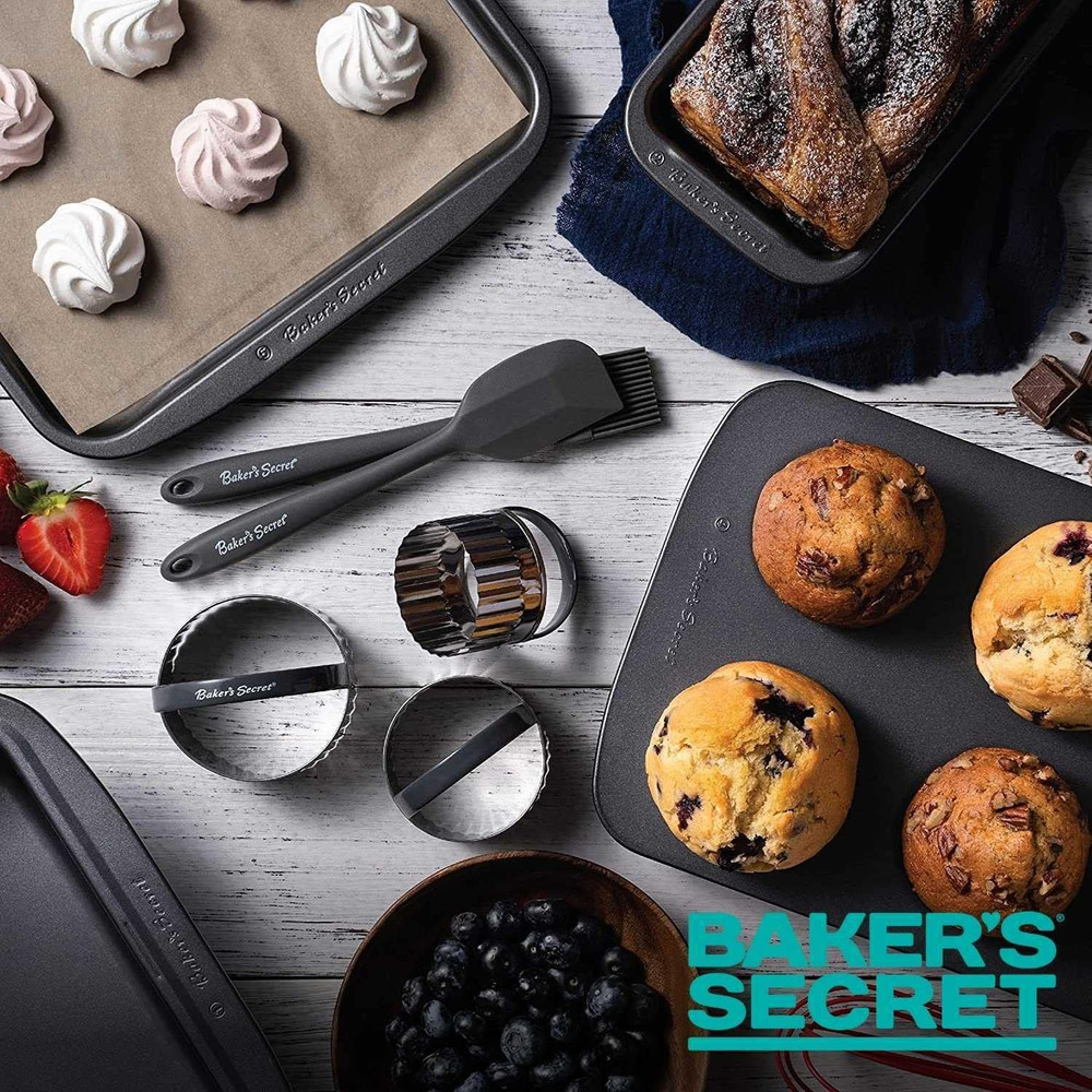 Baker'S Secret Stackable Baking Set of 5 Bakeware Pans, Bakeware Set, Baking Pan