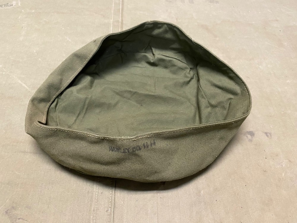 ORIGINAL WWII US ARMY INFANTRY PERSONAL SOLDIERS FOLDABLE WASH WATER BIN-1944,