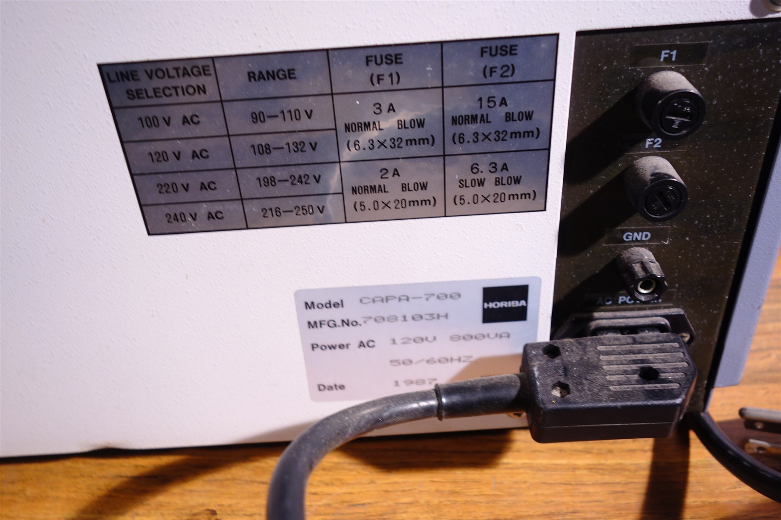 Horiba CAPA-700 Particle Size Distribution Analyzer