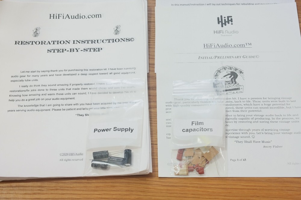 Heathkit AT-1 restoration kit service recap capacitor fix rebuild