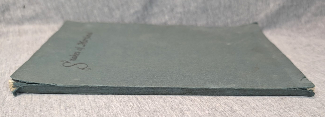 1936 Snakes of Maryland Illustrated Book Howard Kelly Color Plates 1st Edition