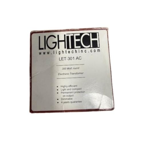 LIGHTECH 300 watt 12V Round Electronic Transformer