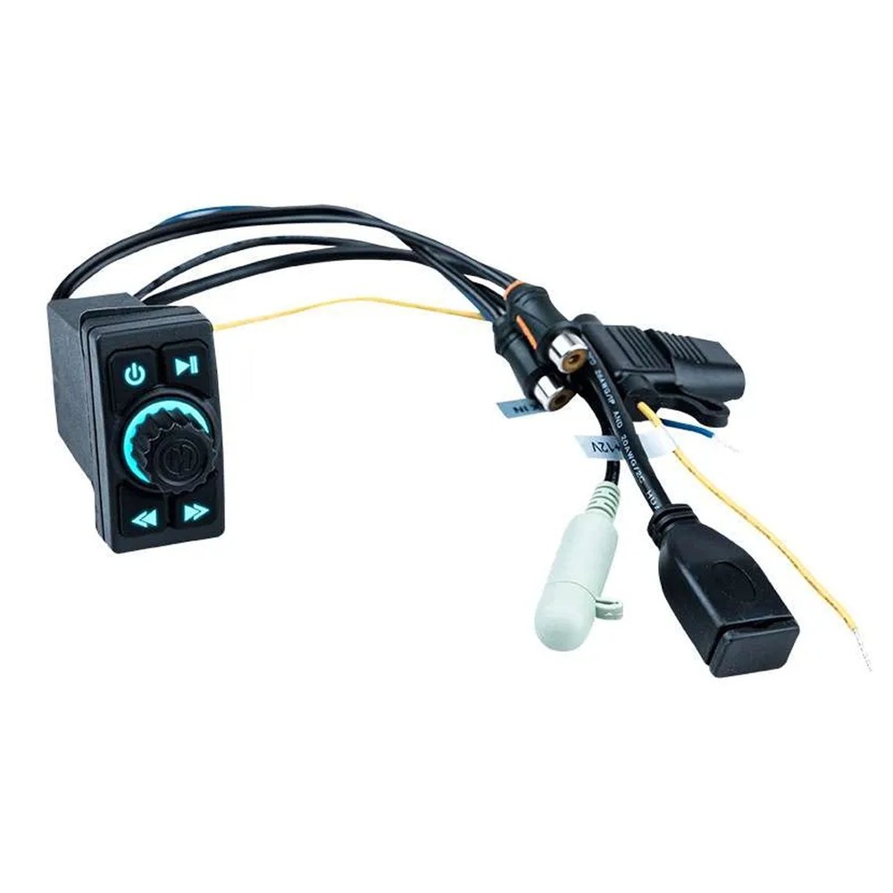 Memphis Audio SBT2 Rocket Switch Size BT Controller with Auxilary Input and USB