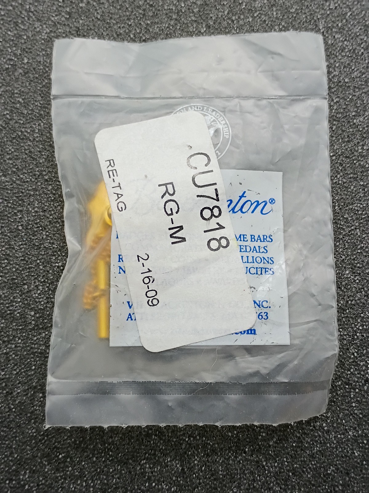 CBP Officer Lapel Pin Blackinton