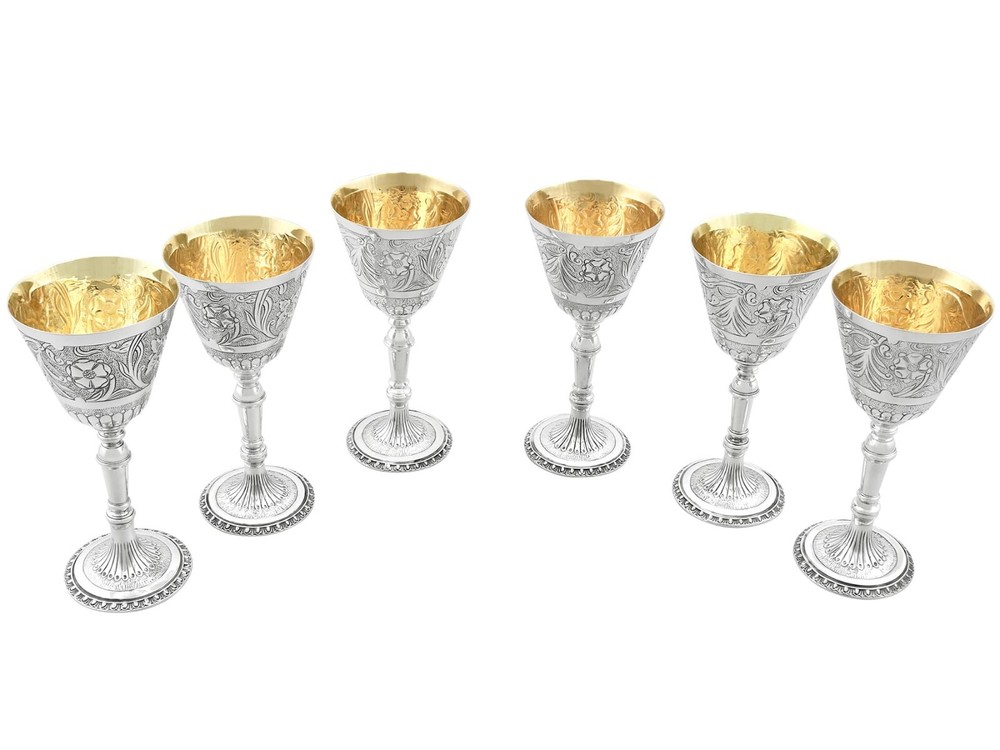 Vintage Sterling Silver Goblets (1969)