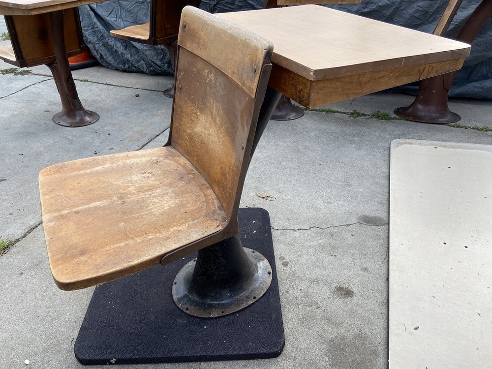 Antique ELEMENTARY SCHOOL DESKs