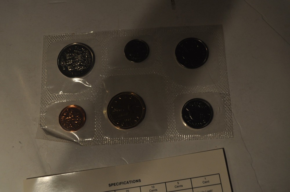 1989 Royal Canadian Mint Set