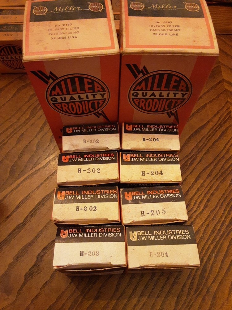 NOS Miller Meissner Filter Coil Lot