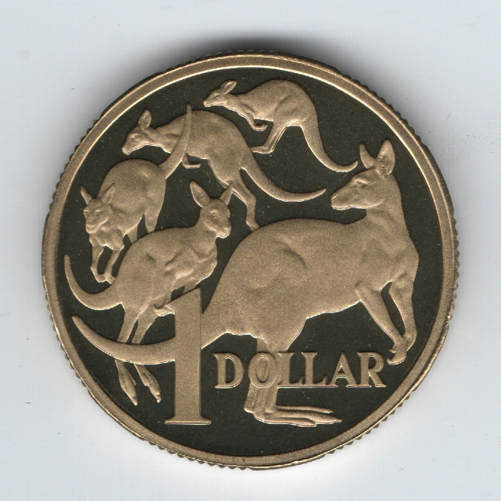 2000 AUSTRALIA PROOF ONE DOLLAR $1 COIN - Mint Condition!