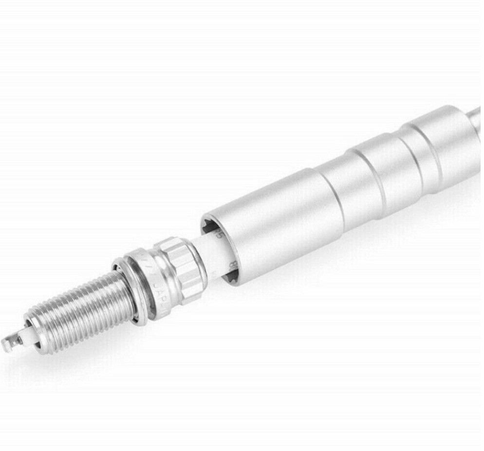 16mm Swivel Magnetic Spark Plug Socket 3/8 Drive Thin Wall Socket Removal Tool*1