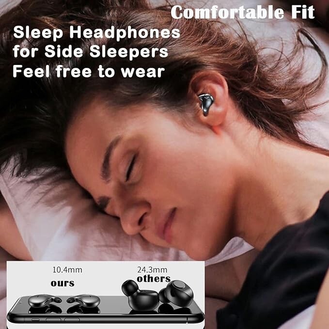FRAZCOM Wireless Earphone High Fidelity Intelligent Noise Reduction LED Digital