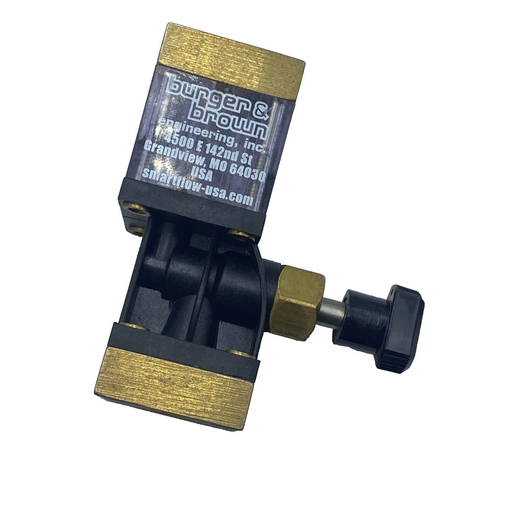 SMARTFLOW DELTA-Q BURGER&BROWN PRECISION FLOW REGULATOR FLOWMETER AND GAUGES 🎯