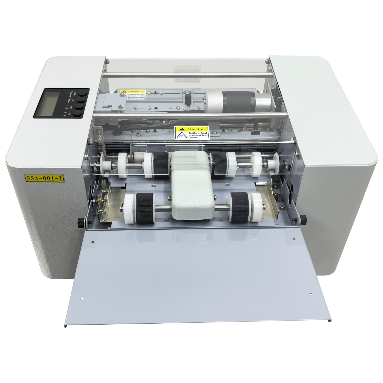 1 PC A4 Fully Automatic Business Card Cutting Machine Adjustable Width 40-250mm