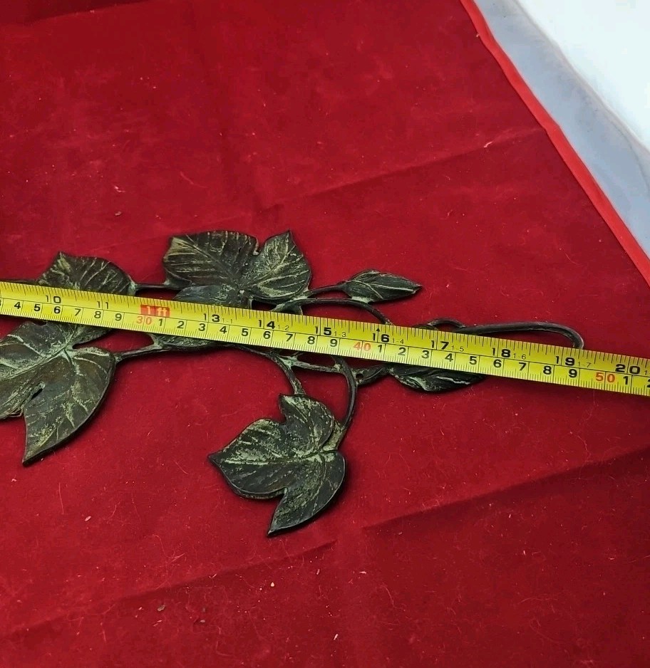 Original Antique Solid Copper Hummingbird Wall Sconce