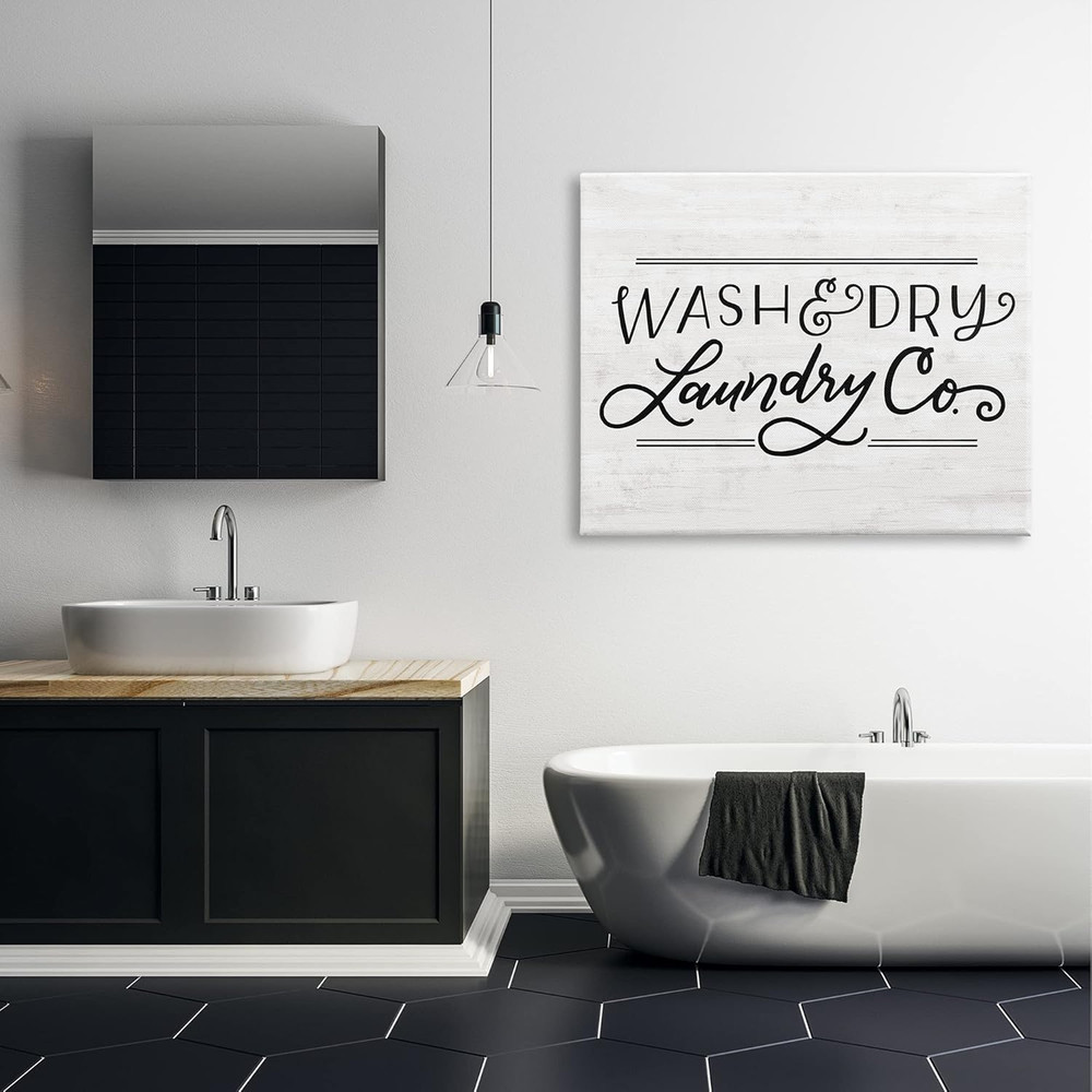 Grain Textured Laundry Background Design by Loni Harris