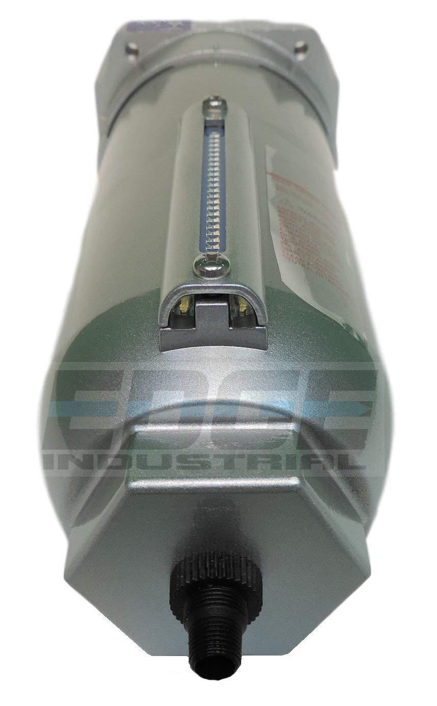 1" HEAVY DUTY IN LINE COMPRESSED AIR MOISTURE TRAP WATER FILTER, AUTO DRAIN