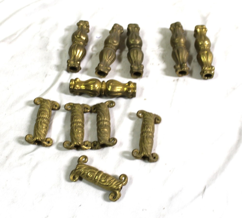 Chandelier Spacers ,brass ,new