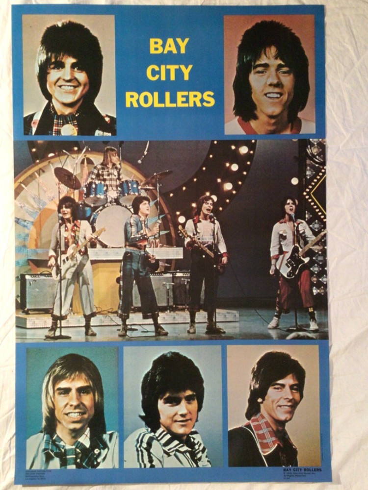 Bay City Rollers 1976 Poster One Stop Los Angeles