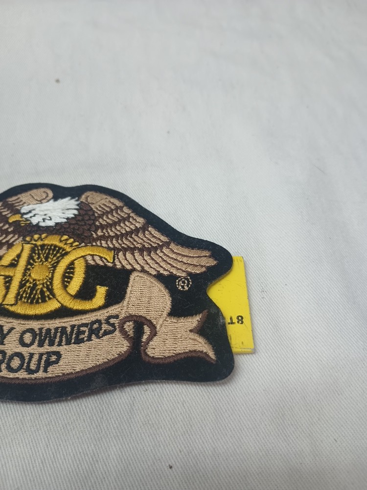 Small Heritage Eagle Patch ~ Harley Davidson Owners Group HOG H.O.G.