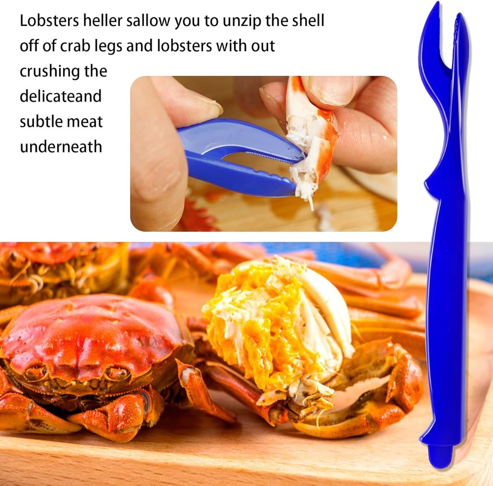 6Pcs Crab Legs Crackers, Crackers and Tools Cracker Picks Crabfor...